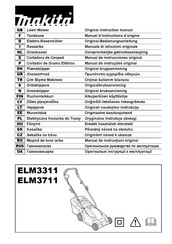 Makita ELM3311 Manuel D'instructions D'origine