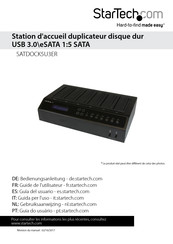 StarTech SATDOCK5U3ER Guide De L'utilisateur