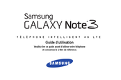Samsung GALAXY Note3 Guide D'utilisation