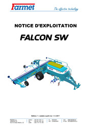 Farmet FALCON SW Notice D'exploitation
