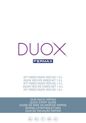 Fermax DUOX MARINE 1-2 L VEO-XS Guide De Mise En Marche Rapide