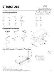 Structube LEVER Mode D'emploi