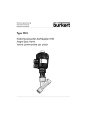 Burkert 2001 Notice D'utilisation