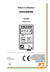 Amazone AMACO Notice D'utilisation