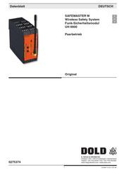 Dold SAFEMASTER W UH 6900 Mode D'emploi