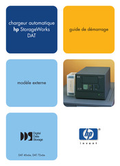 HP StorageWorks DAT Guide De Démarrage