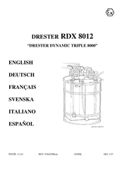 DRESTER RDX 8012 Mode D'emploi