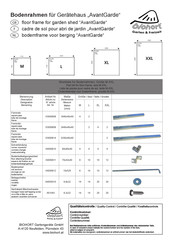 biohort AvantGarde XXL Instructions De Montage