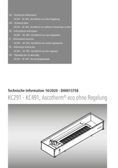 Arbonia Ascotherm KC291 Informations Techniques