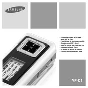Samsung YP-C1 Mode D'emploi