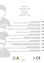 MBM CPG98A Manuel D'installation Et D'utilisation