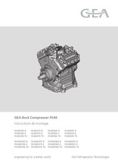 GEA Bock FK40 Serie Instructions De Montage