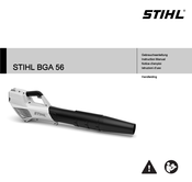 Stihl BGA 56 Notice D'emploi