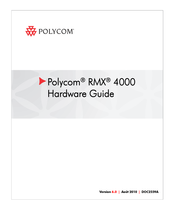 Polycom RMX 4000 Manuel D'installation Du Matériel