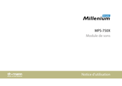 thomann Millenium MPS-750X Notice D'utilisation