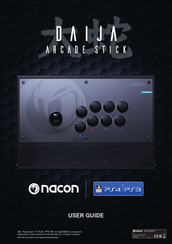 Nacon DAIJA ARCADE STICK Manuel D'utilisation