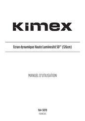 Kimex 164-5070 Manuel D'utilisation