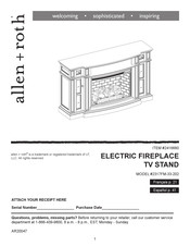 Allen + Roth 2317FM-33-202 Mode D'emploi