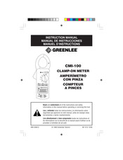 Greenlee CMI-100 Manuel D'instructions