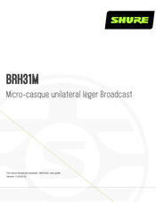 Shure BRH31M-NXLR4F Mode D'emploi