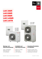 Dimplex LAK 3IMR Instructions D'installation Et D'utilisation