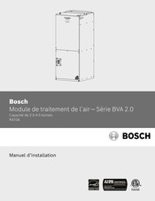 Bosch BVA 2.0 Serie Manuel D'installation
