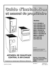 UTC FLO115DABR-A Guide D'installation Et Manuel Du Propriétaire