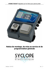 SYCLOPE electronic HYDRO TOUCH HYA0722 Mode D'emploi