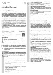 Sygonix 2252484 Mode D'emploi