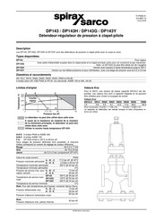 Spirax Sarco DP143H Manuel D'installation