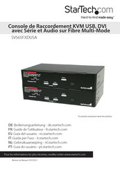 StarTech SV565FXDUSA Guide De L'utilisateur