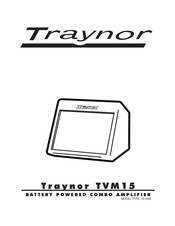 Traynor TVM15 Mode D'emploi