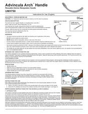 CooperSurgical Advincula Arch Handle Mode D'emploi