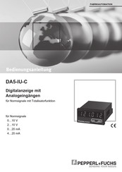 Pepperl+Fuchs DA5-IU-C Caractéristiques Techniques