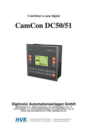 Digitronic CamCon DC51 Mode D'emploi