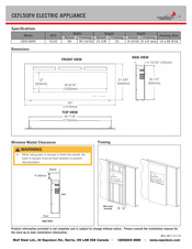 Continental Fireplaces CEFL50FH Guide Rapide