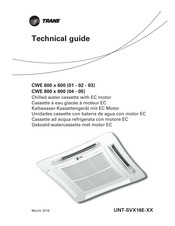 Trane CWE 05-4P Guide Technique