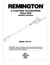 Remington RPS 96 Manuel Du Propriétaire