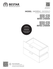 Bestar 80163-2130 Instructions De Montage