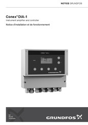 Grundfos Conex DIA-1 Notice D'installation Et De Fonctionnement