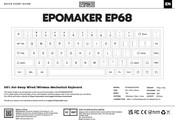 EPOMAKER EP68 Guide De Démarrage Rapide