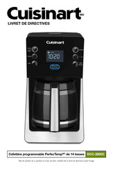 Cuisinart PerfecTemp DCC-2800C Guide Rapide