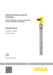 Vega VEGAFLEX 81 Mode D'emploi