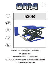 OMA 530B Manuel D'instructions Pour L'utilisation Et L'entretien