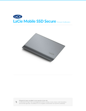 LaCie Mobile SSD Secure Manuel D'utilisation