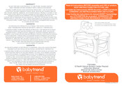 Baby Trend EZ Rest Deluxe Nursery Center Playard PY81E40A Manuel D'instruction
