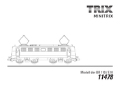 Trix MINITRIX BR 110/E10 Mode D'emploi