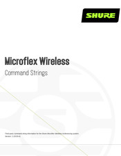 Shure Microflex Wireless Mode D'emploi