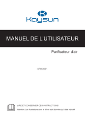 Kaysun KPU-350.1 Manuel De L'utilisateur