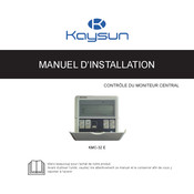 Kaysun KMC-32 E Manuel D'installation